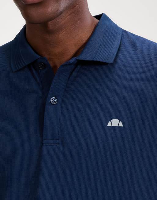 ellesse Edmond polo in navy, 4 of 4