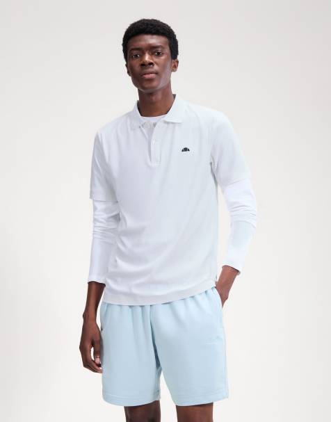 ellesse Edmond polo in white - view 1
