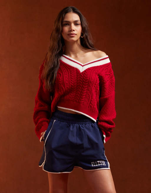 Ellesse Edmonda shorts in navy