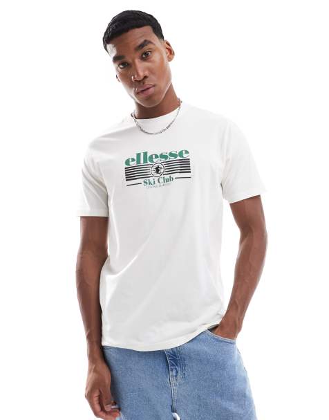Ellesse Eliesca t-shirt in off white - view 1