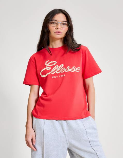 ellesse Ferano tee in red