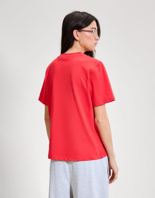 ellesse Ferano tee in red, 4 of 4