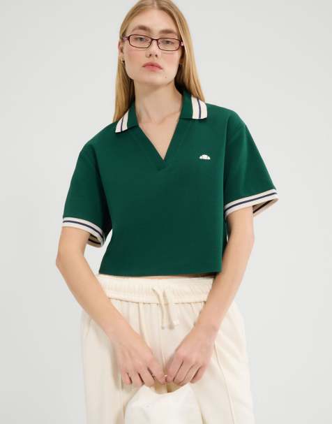 ellesse Fernie polo in dark green - view 1