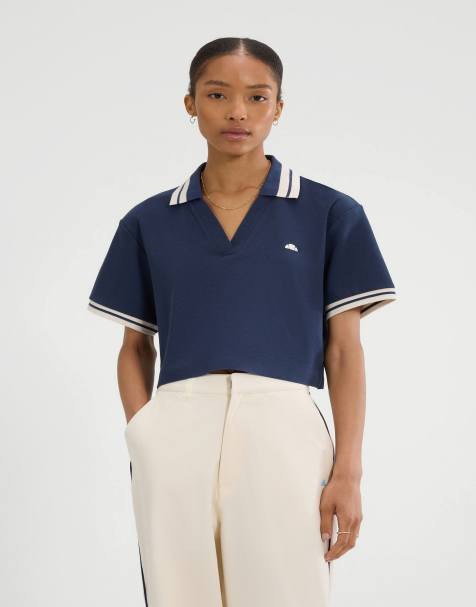 ellesse Fernie polo in navy - view 1