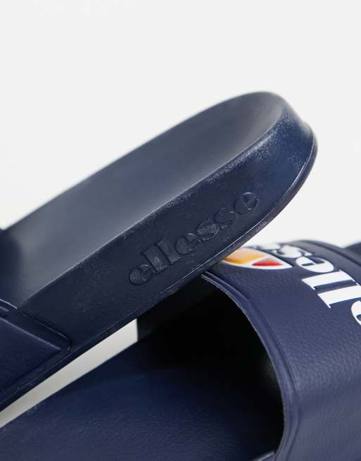 ellesse Filippo Claquettes logo Bleu marine