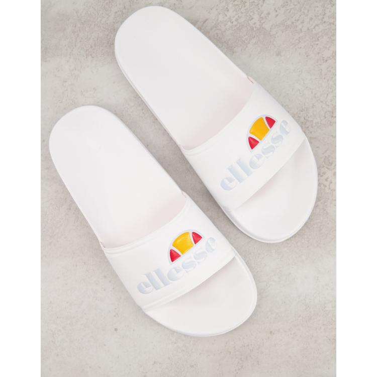 Ellesse cheap white sliders