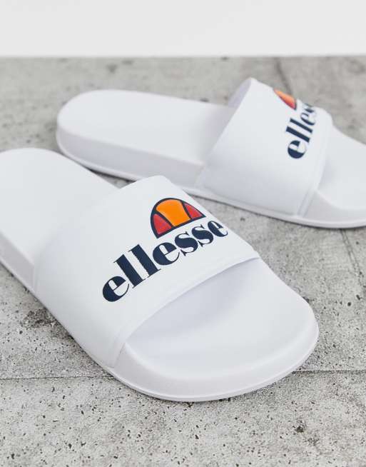 ellesse filippo sliders in white