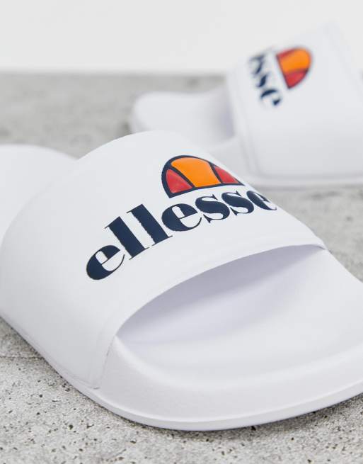 ellesse filippo sliders in white