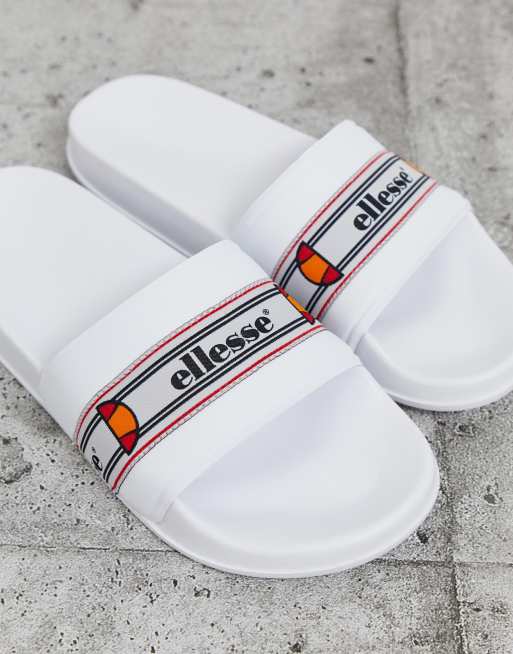 ellesse filippo TP sliders in white