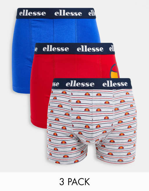 ellesse – Flerfärgade boxershorts, 3-pack
