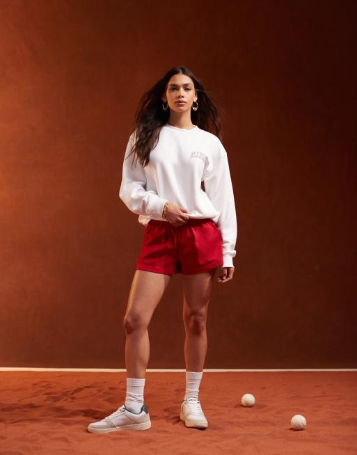 Ellesse sweat blanc deals