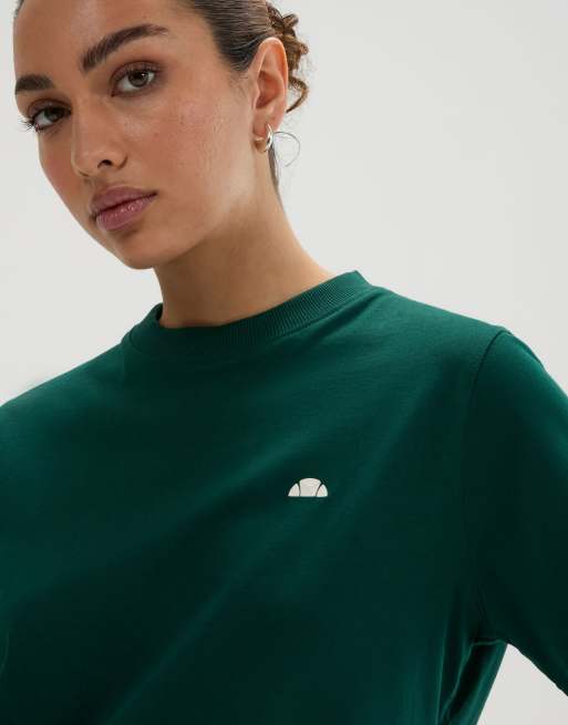 ellesse Gelateria tee in dark green, 3 of 4