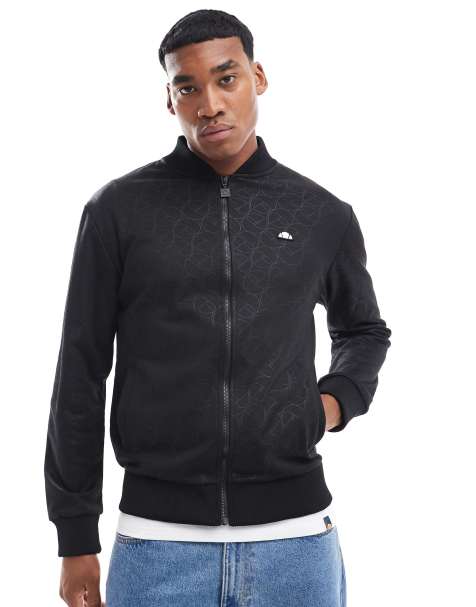 Ellesse Gorizio track jacket in black - view 1