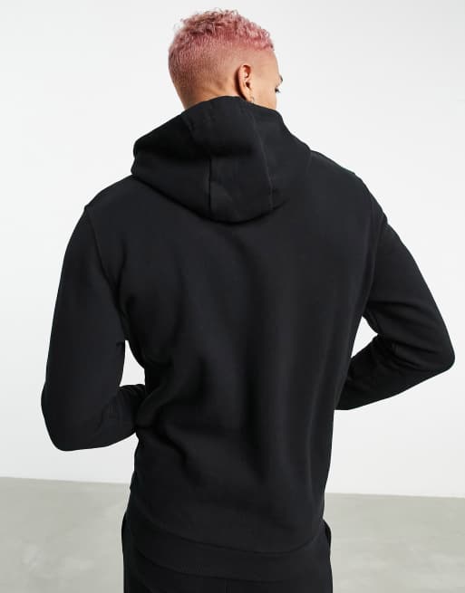 ellesse – Gottero – Schwarzer Kapuzenpullover mit klassischem Logo, 2 von 4