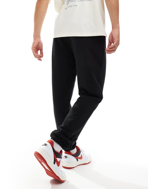 ellesse Guliana Pantalon de jogging avec ceinture de taille a liseres Noir