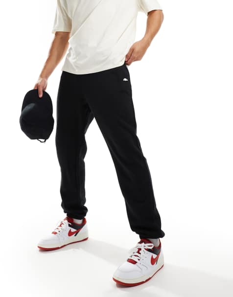 Ellesse Guliana tipped waistband joggers in black - view 1