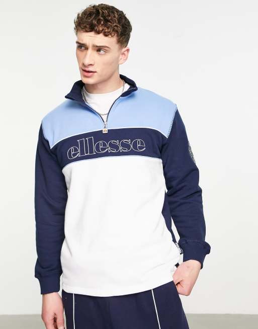 Ellesse half shop zip sweatshirt