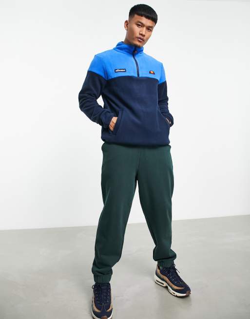 ellesse half zip fleece in blue exclusive to ASOS ASOS