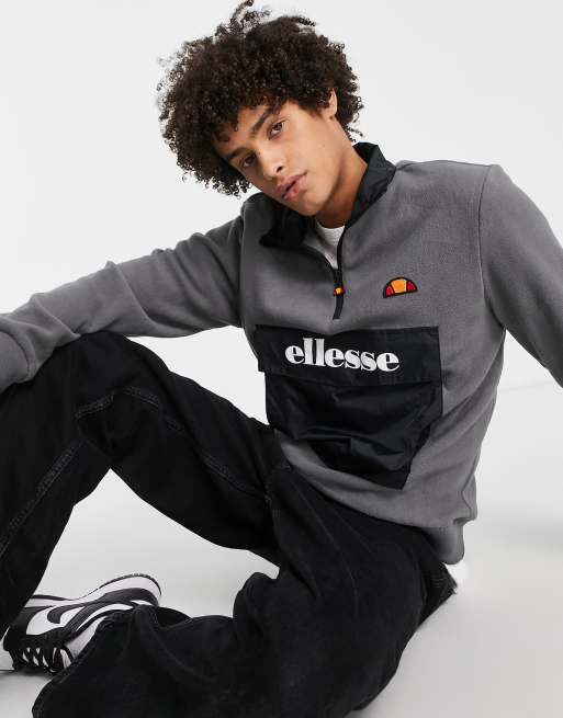 Ellesse half cheap zip hoodie