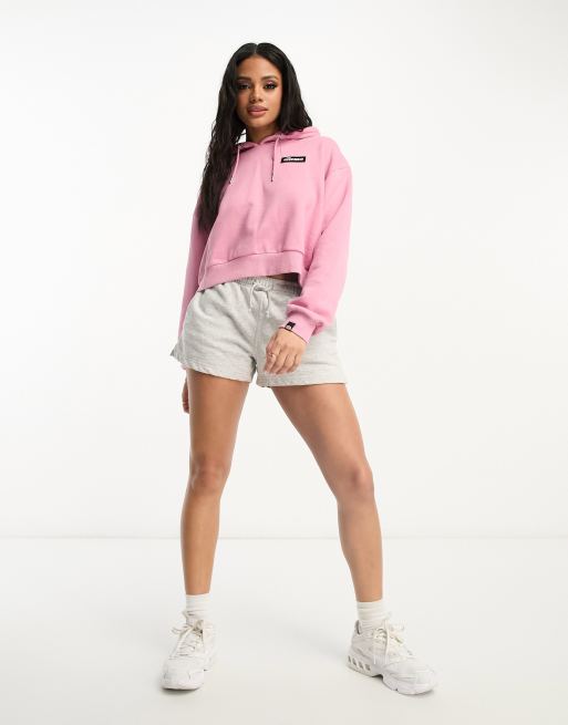 Adidas vocal hotsell cropped hoodie pink