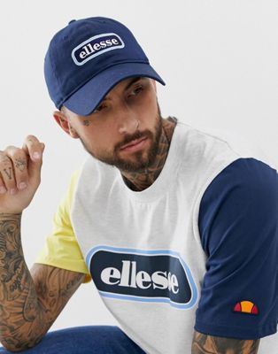 Ellesse - Jallon - Baseballpet met logo in marineblauw