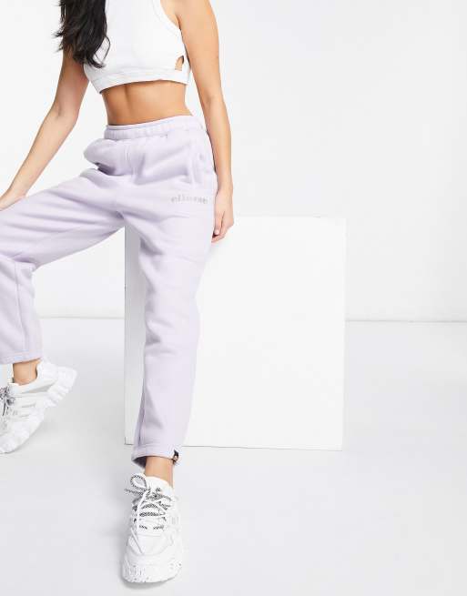 Ellesse - Jogger avec logo orné de strass - Lilas - Exclusivité ASOS, 4 de 4