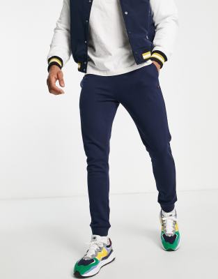ellesse jogger with logo in navy - ASOS Price Checker