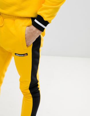 ellesse tape panel joggers