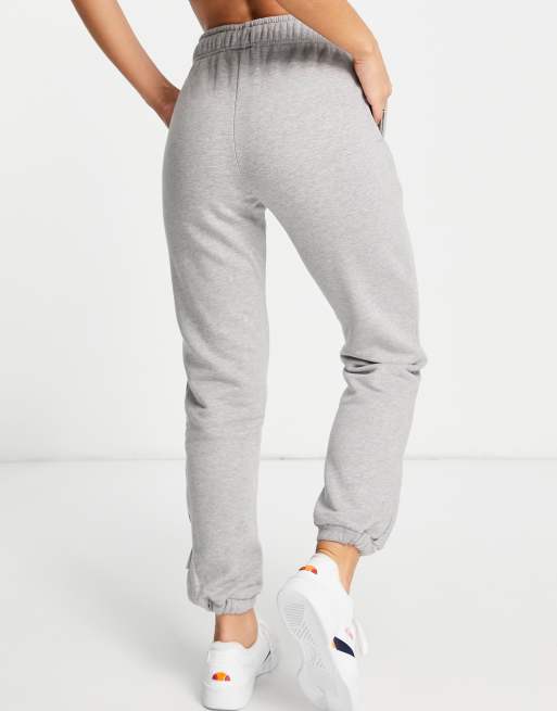 Ellesse grey hot sale joggers womens