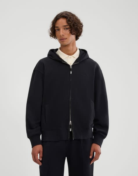 ellesse Kalvini fz hoody in black - view 1