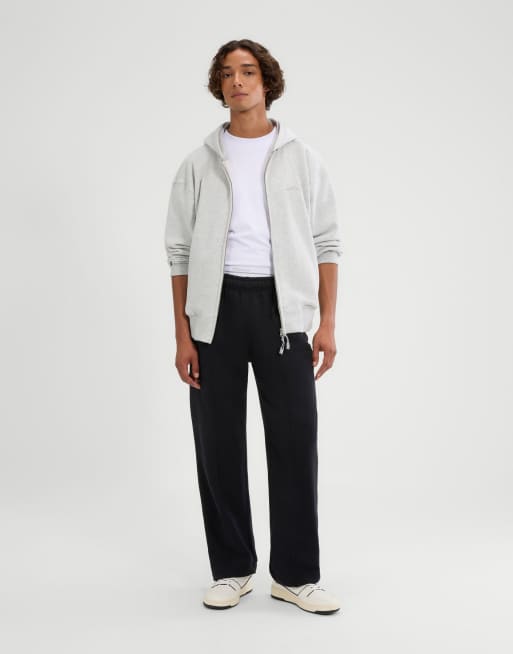 ellesse Kalvini fz hoody in light grey marl, 3 of 4