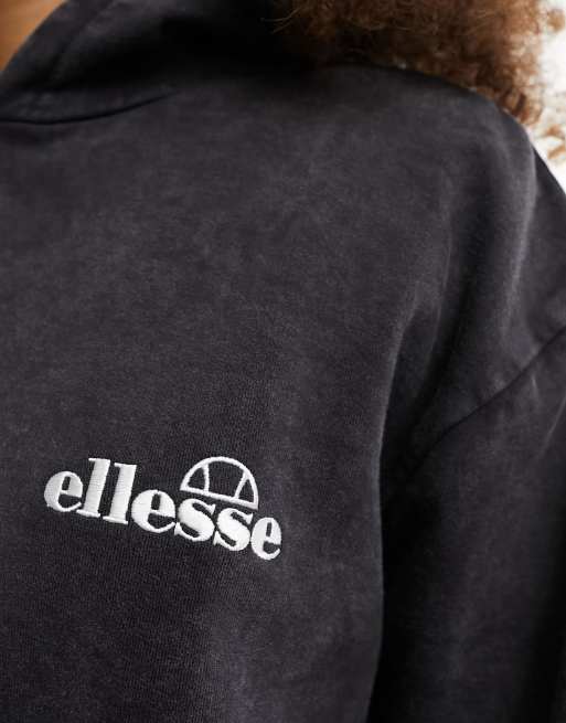ellesse - Keilly - Hoodie zonder sluiting in zwart met wassing, 2 van 4