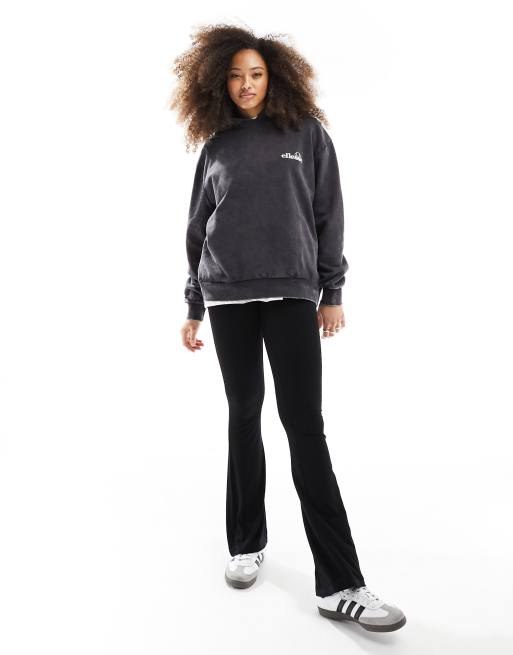 ellesse – Keilly – Kapuzenpullover in verwaschenem Schwarz, 3 von 4