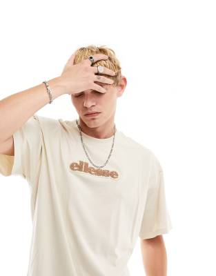 ellesse Kem t-shirt in off white | ASOS