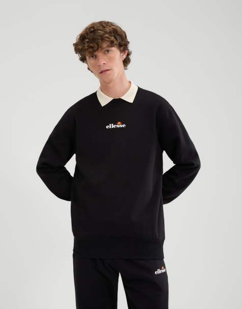 ellesse Kiamto 2 long sleeve sweatshirt in black - view 1