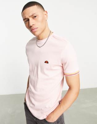 ellesse ellesse Kings 2 t-shirt with micro logo in pink