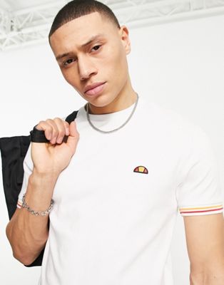 ellesse Kings 2 t-shirt with micro logo in white