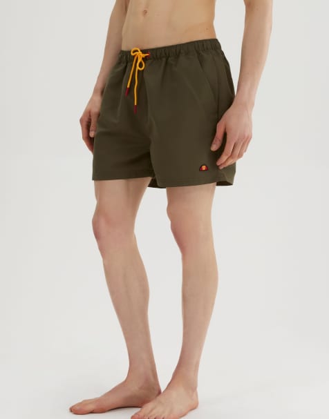 ellesse Knights swim short in khaki - view 1
