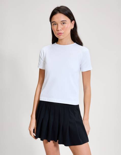 ellesse La bella ss fitted t-shirt in white - view 1