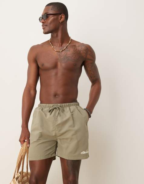 Ellesse – Lamina – Szorty kąpielowe w kolorze khaki - view 1