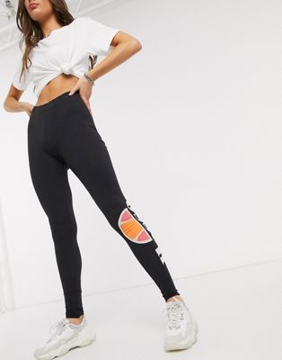 Ellesse leggings with leg logo print | ASOS