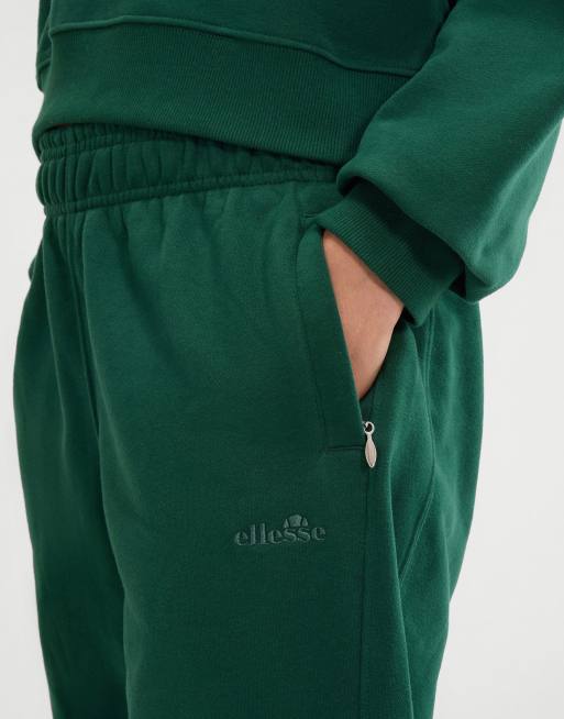 ellesse Lentella jogger in dark green, 3 of 3