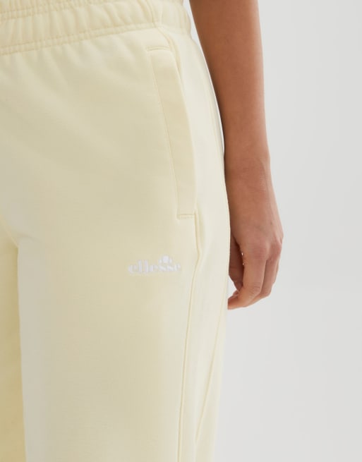 ellesse Lentella jogger in light yellow, 3 of 4