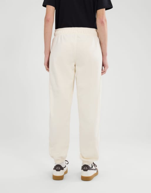 ellesse Lentella jogger in off white, 4 of 4