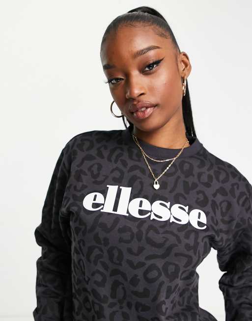 Ellesse black clearance sweatshirt