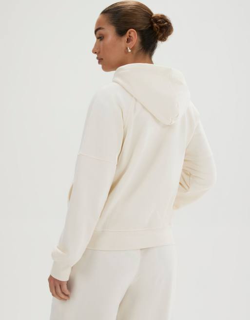 ellesse Liscia oh hoodie in off white, 2 of 4