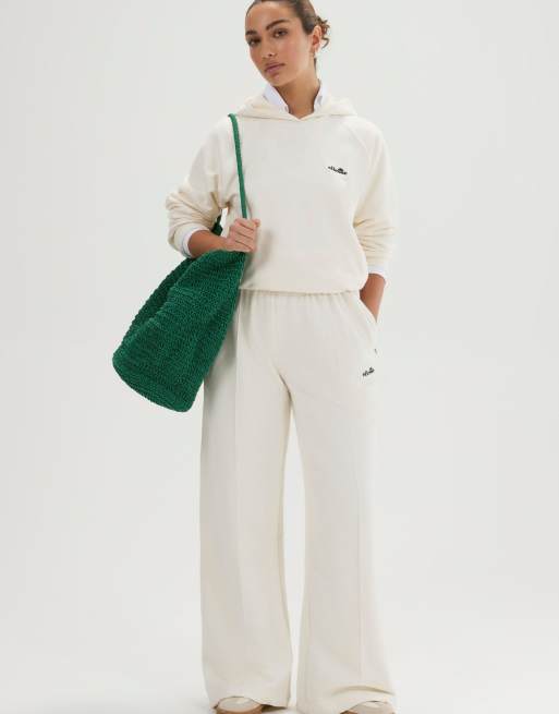 ellesse Liscia oh hoodie in off white, 4 of 4