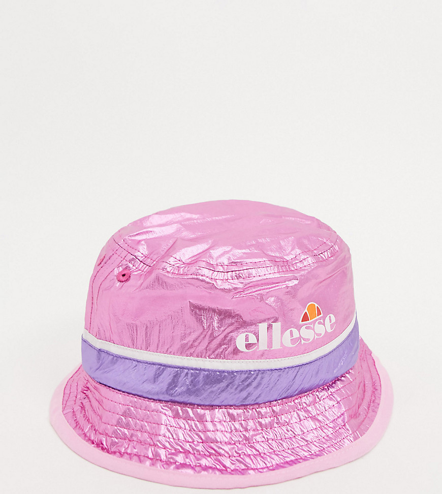 Ellesse Logo Bucket Hat In Pink - Exclusive To Asos