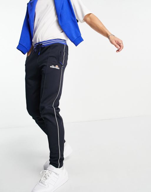 ellesse logo joggers in navy