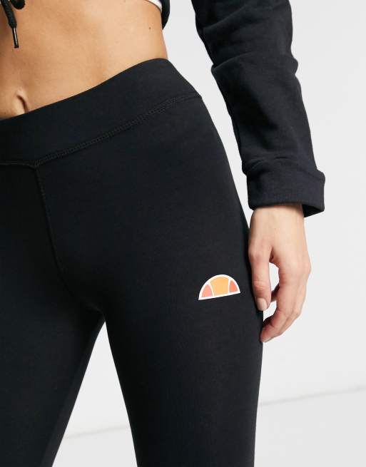 ellesse logo leggings in black